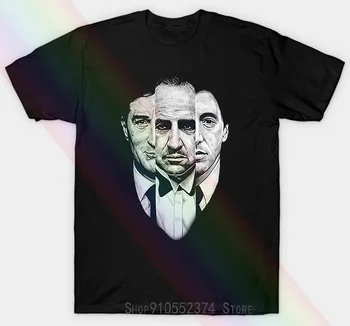 Godfather Trilogija Puodelis Unisex marškinėliai Mafijos Kino Filmą Gangsterių Italija italijos Moterų Vyrų