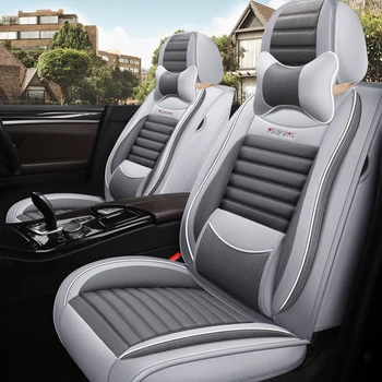 Visiška linų pluošto automobilių sėdynės padengti automobilių sėdynės apima volvo s40 s60 s80 v40 v50 v60 v70 xc40 xc70 xc90