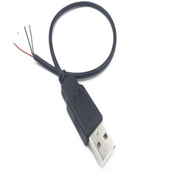 USB-vyrų 2464-26 4-core viena-galvą viela alavo ilgiklis