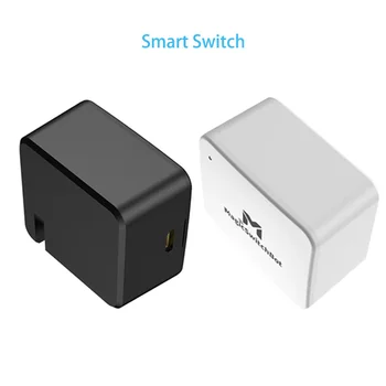 Bluetooth 5.0 Smart Switch Mygtuką Stūmikas už Garažo Sienos Šviesos Jungiklis App Timer remote APP kontrolės Knop Stūmikas Voor 