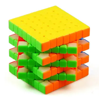 Shengshou BAKAS 7x7x7 Magic Cube Stickerless Pradinio Greičio Šokių Kubo Galvosūkį Twist Ultra-Sklandžiai Profesinės 70mm Žaislas Konkursas