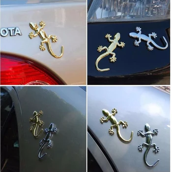 3D gecko lipdukas automobilio dekoracija Vienas Mini Cooper, R50, R52, R53 r55 toksiškas gyvūnijai R56 R60 R61 PACEMAN TAUTIETIS klubo narys/COUPE/ROADSTER
