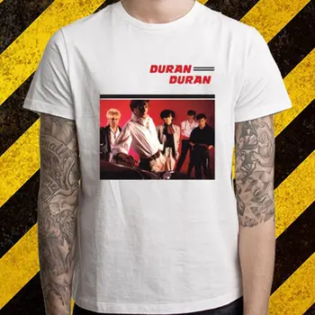 Naujas Duran Duran Albume Muzikos Legenda vyriški Balti Marškinėliai, Dydis S-2XL Mados Vyrai ir Moteris Marškinėliai Nemokamas Pristatymas Juokinga
