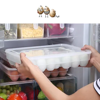 Aišku, 34 Tinklelis Vieno Sluoksnio Kiaušinių Dėžutės Krepšelį Organizatorius Plastikinių Kiaušinių Maisto Konteinerių Laikymo Dėžutė Namų Virtuvėje Atveju Kiaušinių Dėžutę