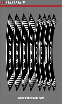 Kūrybos padangų logotipą, dekoratyvinis motociklų lipdukas vidinio krašto atspindys decal KAWASAKI z800