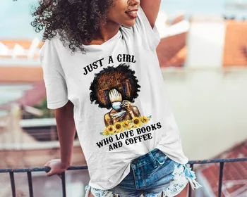 ZOGANKIN Black Queen Mergina Spausdinti Magija T-Shirt Moterims, Mados Dope Išsilavinę Melanino Marškinėliai Vasaros trumpomis Rankovėmis Viršūnes Moterų Drabužiai