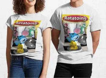 Ratatoing Paauglys Mergaičių/Berniukų Juokinga T-shirt Marškinėliai Vasaros Hip-Hop Tee Marškinėliai Atsitiktinis O Kaklo Marškinėlius Moterims/Vyrams
