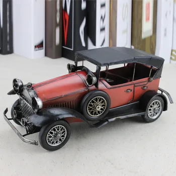 Nostalgišką Retro Automobilio Modelį Amatų Papuošalai Geležies Režimas Lcar Dekoracijos Vaikams, Žaislai Speelgoed Auto Modeliai Diecasts Žaislinės Transporto Priemonės