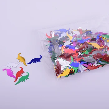 Dino konfeti dinozaurų gimtadienio stalo konfeti papuošti