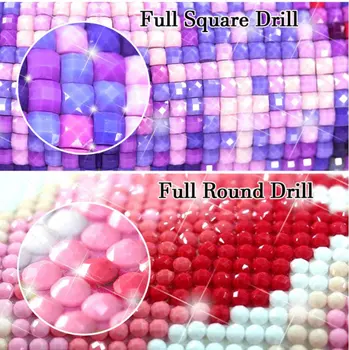 Sraigė diamond tapybos kvadratiniu baby shower sienos paveiksl dekoracijos diamond taškų decal diamond lipduką 