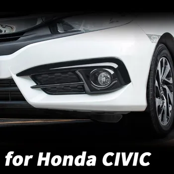 Priekiniai rūko žibintai, rėmas, galinis bamperis, galinis rūko žibintas dengiamasis rėmas, keisti automobilių reikmenys Honda Civic 10 2017 2018