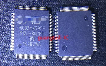 2-10VNT PIC32MX795F PIC32MX795F512L-80I/PT TQFP100 32-bitų mikrovaldiklis Naujas originalus
