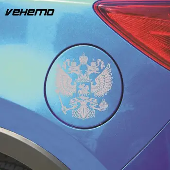 Dukart Vadovaujama Erelis Rusijos Herbas Auto Dekoratyviniai Lipdukai Universalus Šviesą Atspindintys Lipdukai, Juokinga Modelio Automobilių Lipdukai