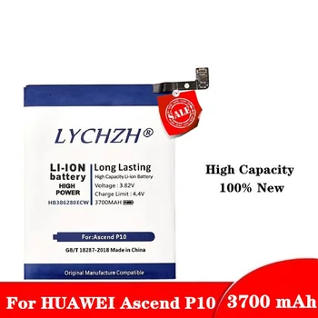 Originalą Huawei HB386280ECW Li-ion telefono baterija Huawei honor 9 P10 Ascend P10 3700mAh