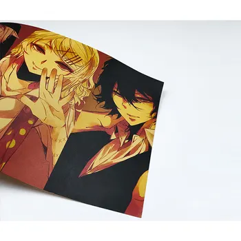 Anime Tokyo Pabaisa Pobūdžio Kolekcija Stiliaus E Derliaus Plakatas Kraft Paper Series Miegamųjų Namo Apdaila Dažymas