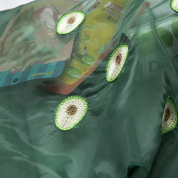 Mados Animacinių filmų Laisvalaikio Moterų Rankinės Vaisių Siuvinėjimo Pečių Maišą Didelės Talpos Pirkinių Krepšys Tote Bag