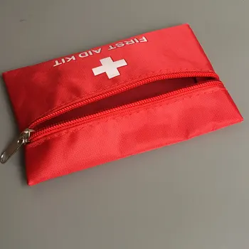 Tuščias Naujas Pirmosios Pagalbos Krepšys Lauko Sporto Kempingas Tabletes Maišelį Namų mini Skubios Medicinos pagalbos krepšys Išgyvenimo Pirmosios Pagalbos Rinkinys, Krepšys 20*14cm