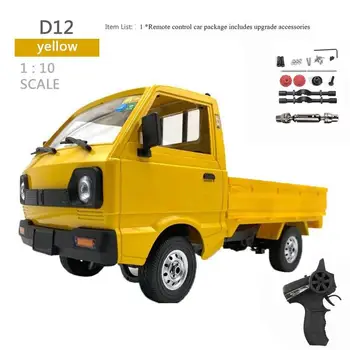 D12 1/10 4WD nuotolinio valdymo automobilio versijos imitacija, alpinizmas automobilio led šviesos kelių nuotolinio valdymo automobilio berniukas žaislas childr