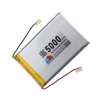 NVS 5000mAh polimero ličio baterija 3.7 V mobiliojo atsarginės elektros įkrovimo baterija core laido 606090