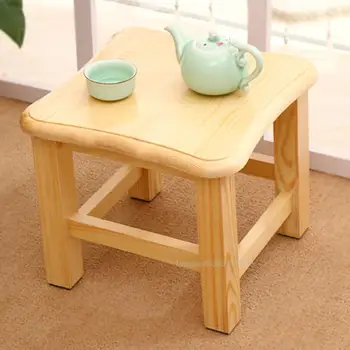 Namų išmatose mados medžio masyvo kūrybos išmatose pakeisti batai išmatose kambarį paprastas modernus medienos kavos stalo kėdė