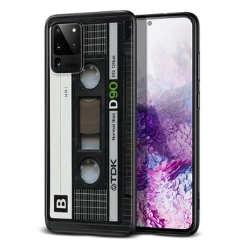 Klasikinio Senas Retro kasetinį Samsung Galaxy A12 S20 FE Plus Ultra 10 Pastaba Lite A91 A71 A51 A42 A21S 5G Telefono dėklas