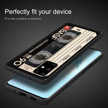 Klasikinio Senas Retro kasetinį Samsung Galaxy A12 S20 FE Plus Ultra 10 Pastaba Lite A91 A71 A51 A42 A21S 5G Telefono dėklas