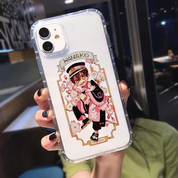 Naujas Telefono dėklas skirtas IPhone 11 12 Mini Pro X XS XR Max 7 8 6 Plius SE2 Japonijos Animacinių filmų Anime Tualetas Privalo Hanako Kun atsparus smūgiams Dangtis