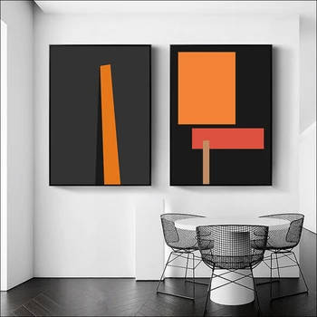 Paslaptingas abstraktus freskos koridoriaus apdailos dažymo modernaus stiliaus plakatas kambarį vandeniui apdailos drobė, tapyba