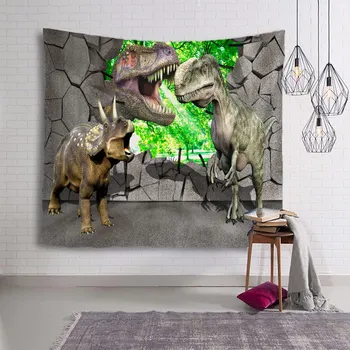 Gobelenas Dinozaurų Sienos Kabo Namuose Deco Beautilf Multiclour Spausdinti Daugiafunkcinis Gobelenai Plius Sie Sienos Meno Kambarį