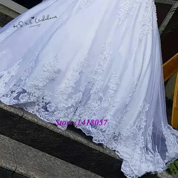 Vestido de Noiva Sereia 2020 Bertą Vestuvių Suknelė ilgomis Rankovėmis Nėrinių Undinė Nuotakos Suknelės Turkija Juoda Moterų Karoliukai