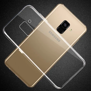 Ricestate Premium TPU Case For Samsung Galaxy A6 2018 Plonas Skaidrus Silikoninis Minkštas Aišku, galinis Dangtelis A6+ Plius Telefonas Atvejų