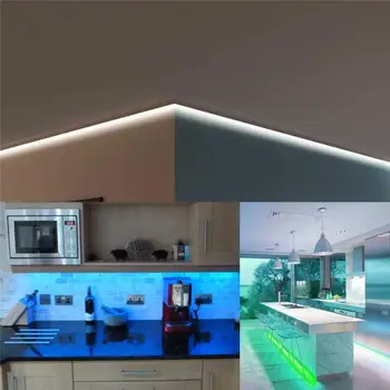 LED Juosta RGB Led Šviesos Juosta atspari Vandeniui LED Šviesos 5m 10m Juostelės Lankstus Su Nuotolinio Valdymo Ekranai Sienos Lemputė Lemputės Apšvietimas