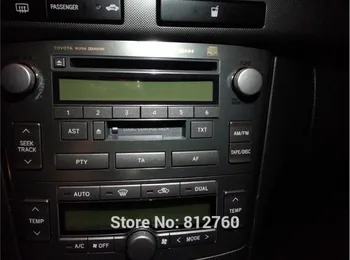 8.8 colių Android 6.0 Quad Core CAR DVD GPS Navigacijos Toyota Avensis 2004 M. 2005 M. 2006 m. 2007 m. 2008 M. Automobilio Radijo Galvos vienetas WIFI 3G