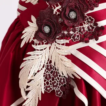 Raudona Plisuotos Šukutės Pynimas Kalnų Krištolas Gėlių Prom Ir Vestuvių Suknelė Mergaitėms Nuo 6 Iki 15 Metų Aplikacijos Vakare Ir Konkurso Šalis Suknelės