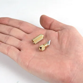 Nerūdijančio Plieno Multi-funkcija EDC Nešiojamų Maža Mini Raktų Žiedas Pakabukas Pjovimo Įrankis Kapsulė Peilis