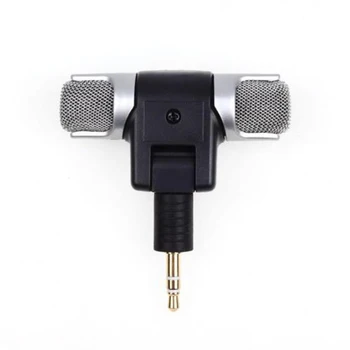 Įrašymo Kalbėti Nešiojamas Universal Plug And Play Online Kalbasi 3.5 mm Stereo Dainavimo Namų Mini Mikrofonas