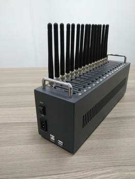 Antecheng masiniai sms siuntėjo 16 uosto gsm modemo 850/900/1800/1900MHz quad band gsm 16 uosto modemo baseinas sms ir imei keitimas