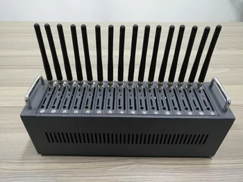Antecheng masiniai sms siuntėjo 16 uosto gsm modemo 850/900/1800/1900MHz quad band gsm 16 uosto modemo baseinas sms ir imei keitimas