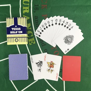 Easytoday 2vnt/Komplektas PVC Pokerio Kortų Rinkinys Texas Vandeniui Matinio Pokerio Kortos Plastikinės Kortos smulkiu šriftu Stalo Žaidimai