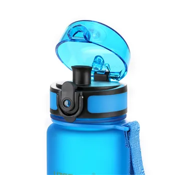 500ML Sporto Buteliukas Be BPA Vandens Dviračių Butelis Baltymų Shaker Šveitimas Nešiojamų Kosmoso Suaugusiųjų Sporto Dviračiu Kelionių Žirgais, Žygiai