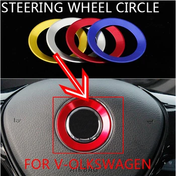 4pcs automobilio vairo apsauginis žiedas, Skirtas Audi VW polo gol golf 4 golf 5 golf 6 golfo 7 golfo 8 t4 t5 automobilių reikmenys