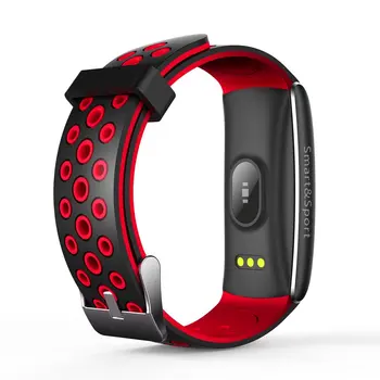 Q8 Smart Juosta Širdies Ritmo Monitorius Fitneso Apyrankės Apyrankės Spalvotas Ekranas Kamera Pedometer