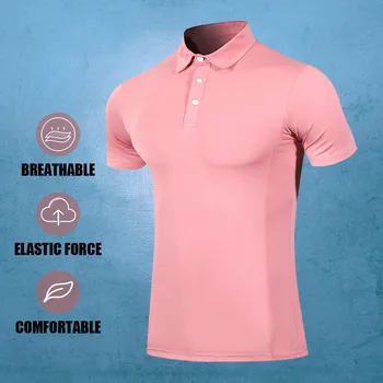 2021 žmogaus T-shirt vyrų vasaros klasikinis Poliesteris trumpas rankovės marškinėliai vyrų atsitiktinis, kietas marškinėliai golfo viršūnes verslo t shit marškinėliai