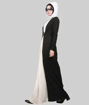 Mados Kratinys Musulmonų Suknelė Abaja Dubajuje Islamo Drabužiai Moterims Musulmonų Abaja Jilbab Djellaba Skraiste Musulmane EID Abaja