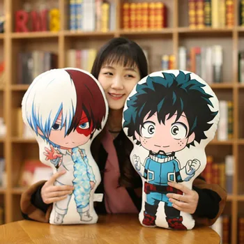 42cm Anime Mano Herojus akademinės bendruomenės Pagalvę Pliušinis Lėlės Pagalvę Įdaryti Žaislas Lėlės Minkštas Pliušinis Lėlės Mielas Namų Apdailos, Dovanos Vaikams