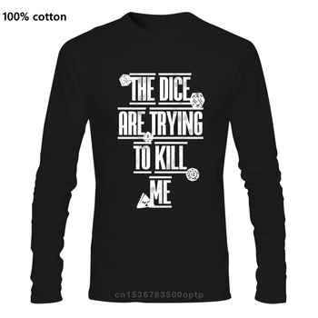 Vyrų Marškinėliai svarbų Vaidmenį - kauliukai yra bandyti nužudyti Moterų marškinėlius