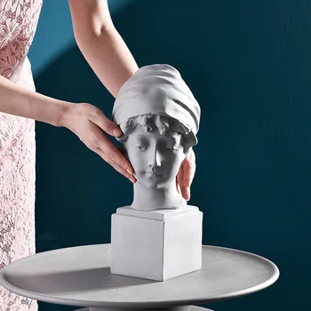 Dervos Tinkas Pobūdžio Galvos Skulptūra David Venera 