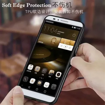 PDGB Patikima TPU Case for Huawei P20 Pro Garbės 8X 7A 8C 10 Lite V9 Žaisti P Smart Y5 Y6 Y7 Premjero 2018 Y9 Audinio Modelio Padengti Shell