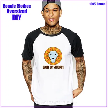 Liūtas iš Judo Krikščionių custom black marškinėlius hombre siaubo žaidėjus final fantasy marškinėliai drabužių vasarą Vyrams marškinėliai dropshipping