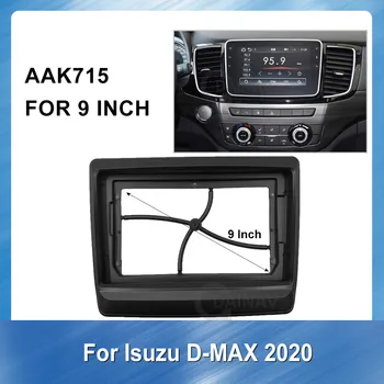 Automobilio Radijas Multimedijos fascia Isuzu D-MAX 2020 DVD Grotuvas Brūkšnys Montavimo Rėmas Rinkinys skydelis brūkšnys Pritvirtinkite